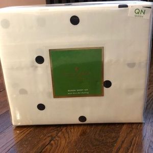 COPY - Kate Spade Mini Deco Dot Queen Sheet Set -…